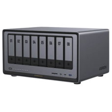 NAS UGREEN NASync DXP8800 Plus / Intel Core i5-1235U 10 Núcleos / 8 Bahías SATA + 2 M.2 NVMe / 2 Puertos 10GbE / Thunderbolt 4 / HDMI 8K / DDR5 Expandible 64GB / PCIe 4.0 x4 NAS UGREEN NASync DXP8800 Plus / Intel Core i5-1235U 10 Núcleos / 8 Bahías SATA + 2 M.2 NVMe / 2 Puertos 10GbE / Thunderbolt 4 / HDMI 8K / DDR5 Expandible 64GB / PCIe 4.0 x4