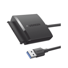 Adaptador USB 3.0 a SATA III | Compatible con Disco Duro HDD y SSD de 2.5