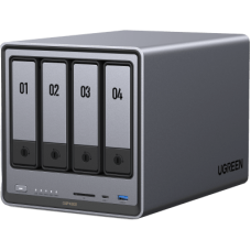 NAS UGREEN NASync DH4300PLUS / 4 Bahías SATA / Procesador RK3588C 8 GB RAM / 2.5GbE Puerto / HDMI 4K / USB 3.2 Type-C / RAID 0/1/5/6/10 / Acceso Remoto UGREENlink NAS UGREEN NASync DH4300PLUS / 4 Bahías SATA / Procesador RK3588C 8 GB RAM / 2.5GbE Puerto / HDMI 4K / USB 3.2 Type-C / RAID 0/1/5/6/10 / Acceso Remoto UGREENlink