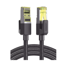 Cable Ethernet Cat7 CLASS F/FTP Redondo con Malla de Nylon 3 Metros (9.84 Pies)