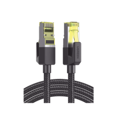 Cable Ethernet Cat7 CLASS F/FTP Redondo con Malla de Nylon 5 Metros (16.40 Pies)