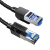 Cable Ethernet Cat8 CLASS F/FTP Redondo con Malla de Nylon 2 Metros (6.56 Pies)