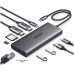 Docking Station USB-C Hub 10 en 1 UGREEN Revodok Pro 210 / Dual HDMI 4K 60Hz y 8K 30Hz / 3 Puertos USB-A + USB-C 3.0 / Carga PD 100W / Ethernet Gigabit 1000M / Lector Tarjetas SD y TF / Compatible Windows y macOS