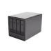 NASync DXP4800 | SO UGOS Pro |  Intel N100 12th Gen Intel® Quad Core™ | 4-Bahias (SATA) hasta 96TB | 2* M.2 SSD hasta 16TB| 8GB DDR5 (Exp. a 16GB) | 2.5Gb Dual Ethernet | HDMI 4K | 2* USB2.0 | 1*USB 3.2Gen | 1* USB 3.2Gen2 | 1*USB-C 3.2Gen2 | SD