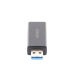 Lector de tarjetas SD portátil USB 3.0 de doble ranura / adaptador de tarjeta de memoria flash concentrador para TF SD Micro SD SDXC SDHC MMC RS-MMC Micro SDXC Micro SDHC UHS-I