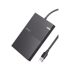 Carcasa de Disco Duro 2.5'' (Enclosure) | Adecuado para HDD y SSD de 2.5” | Chip Inteligente | UASP & TRIM | Led Indicador | ABS | Hibernación Automática | Compatible con SATA I II III, HDD, SSD de hasta 6TB.