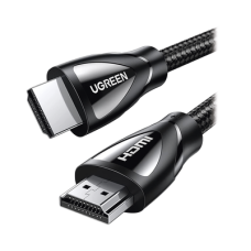 Cable HDMI 2.1 de Nylon Trenzado / 1 Metro (3.28 Pies) / 8K@60Hz/4K@120Hz / eARC (Canal de Retorno de Audio) / HDR10+ / VVR / HEC (Canal Ethernet HDMI) / ALLM / 3D / Dolby Atmos / Dolby Vision / 48 Gbps / Mayor Duración.