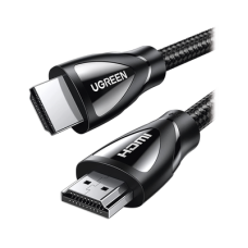 Cable HDMI 2.1 de Nylon Trenzado / 5 Metros (16.40 Pies) / 8K@60Hz/4K@120Hz / eARC (Canal de Retorno de Audio) / HDR10+ / VVR / HEC (Canal Ethernet HDMI) / ALLM / 3D / Dolby Atmos / Dolby Vision / 48 Gbps / Mayor Duración