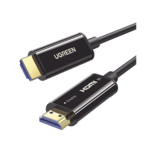 Cable HDMI de 30 Metros (98.43 Pies) por Fibra Óptica 8K@60Hz / Fibra de 4 Núcleos + Cobre EstaÑado de 7 Núcleos / Compatible con HDMI 2.1 / Alta Velocidad 18 Gbps / 3D / HDR / Caja de Aleación Zinc / Premium