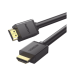 Cable HDMI 2.0 4K@60Hz | 1 Metro (3.28 Pies) | HDR | 3D | HEC (Canal Ethernet HDMI) | ARC (Canal de Retorno de Audio | Color Profundo de 48 Bits | Audio de 32 Canales | HDCP | Dolby True HD 7.1 | 18 Gbps | Múltiple Blindaje | Calidad Premium.