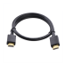 Cable HDMI 2.0 4K@60Hz | 3 Metros (9.84 Pies) | HDR | 3D | HEC (Canal Ethernet HDMI) | ARC (Canal de Retorno de Audio | Color Profundo de 48 Bits | Audio de 32 Canales | HDCP | Dolby True HD 7.1 | 18 Gbps | Múltiple Blindaje | Calidad Premium.
