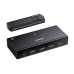 Conmutador HDMI Switch 4@60Hz | 3 Entradas a 1 Salida | 3D | HDR | Dolby Atmos | DTS5.1/7.1 | HDCP2.2 | PCM2.0 | HDMI2.0 | Reduce el Retraso y la perdida de fotogramas | Incluye Control Remoto.