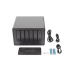 NAS UGREEN NASync DXP6800 Pro / Intel Core i5-1215U 10 Núcleos / 6 Bahías SATA + 2 M.2 NVMe / 2 Puertos Thunderbolt 4 / 2 Puertos 10GbE / 8K HDMI / PCIe 4.0 x4 / DDR5 Hasta 64GB / Compatibilidad Multiplataforma