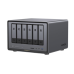 NASync DXP6800 Pro | SO UGOS Pro | Intel® i5 1235u 10-Core™ | 6-Bahias (SATA) Hasta 144TB | 2* M.2 SSD Hasta 16TB | 8GB DDR5 (Exp. a 64GB) | 2 Thunderbolt™4 | 2*10GbE | 1*USB3.2 Gen2 | 2*USB 2.0 | 2*USB 3.2Gen2 | HDMI 2.1 8K | SD 4.0