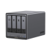 NAS UGREEN NASync DXP4800 Plus / Procesador Intel Pentium Gold 8505 5 Núcleos / 4 Bahías SATA + 2 M.2 NVMe PCIe 4.0 / 8GB DDR5 Expandible a 64GB / 10GbE + 2.5GbE / USB 3.2 Gen 2 Tipo C / HDMI 4K / Sistema Almacenamiento Conectado Red