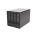 NAS UGREEN NASync DXP4800 Plus / Procesador Intel Pentium Gold 8505 5 Núcleos / 4 Bahías SATA + 2 M.2 NVMe PCIe 4.0 / 8GB DDR5 Expandible a 64GB / 10GbE + 2.5GbE / USB 3.2 Gen 2 Tipo C / HDMI 4K / Sistema Almacenamiento Conectado Red
