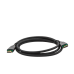 Cable HDMI 2.0  de Nylon Trenzado / 1.5 m / 4K@60Hz / HDR / 3D / HEC (Canal Ethernet HDMI) / ARC (Canal de Retorno de Audio / Color Profundo de 48 bits / Audio de 32 canales / HDCP 2.2 /Audio DTS: X / 18 Gbps / Blindaje de 4 capas