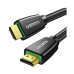 Cable HDMI 2.0 de Nylon Trenzado / 2 Metros (6.56 Pies) / 4K@60Hz / HDR / 3D / HEC (Canal Ethernet HDMI) / ARC (Canal de Retorno de Audio) / Color Profundo de 48 Bits / Audio de 32 Canales / HDCP 2.2 / Audio DTS: X / 18 Gbps / Blindaje de 4 Capas