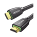 Cable HDMI 2.0 de Nylon Trenzado / 10 Metros (32.81 Pies) / 4K@60Hz / HDR / 3D / HEC (Canal Ethernet HDMI) / ARC (Canal de Retorno de Audio) / Color Profundo de 48 Bits / Audio de 32 Canales / HDCP 2.2 / Audio DTS: X / 18 Gbps / Blindaje de 4 Capas