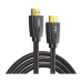 Cable HDMI 2.0 de Nylon Trenzado / 10 Metros (32.81 Pies) / 4K@60Hz / HDR / 3D / HEC (Canal Ethernet HDMI) / ARC (Canal de Retorno de Audio) / Color Profundo de 48 Bits / Audio de 32 Canales / HDCP 2.2 / Audio DTS: X / 18 Gbps / Blindaje de 4 Capas
