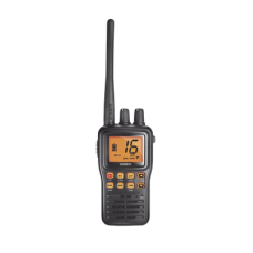 Radio Marino Portátil VHF, flotante y sumergible, Rx: 156.050-163.275MHz Tx: 156.025-157.425MHz, cumple con los canales marinos Internacionales, de EUA y Canadá Radio Marino Portátil VHF, flotante y sumergible, Rx: 156.050-163.275MHz Tx: 156.025-157.425MHz, cumple con los canales marinos Internacionales, de EUA y Canadá