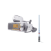 Kit de radio UM385 | mas antena marina de fibra de vidrio TX-5101-SYS fabricada en fibra de vidrio con base roscable de acero inoxidable 