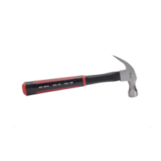 Martillo de uña curva 16 onzas anti vibración, cabo de fibra de vidrio. Martillo de uña curva 16 onzas anti vibración, cabo de fibra de vidrio.