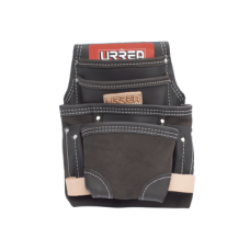 Estuche porta herramienta de piel aceitada con cinturón, con 10 bolsillos, medidas 24.1 x 31.8 cm. Estuche porta herramienta de piel aceitada con cinturón, con 10 bolsillos, medidas 24.1 x 31.8 cm.