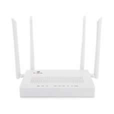 ONU Dual G/EPON con Wi-Fi AC de doble banda, 1 puerto SC/UPC + 2 puertos LAN Gigabit + 1 puerto FXS