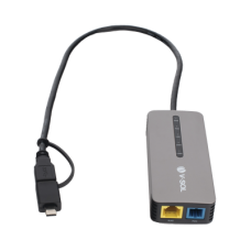 ONU Bridge Dual GPON/EPON USB Portátil / 1 puerto RJ45 2.5Gbps / 1 puerto USB