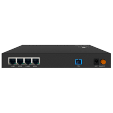 ONU Dual EPON/GPON / 4 Puertos PoE 802.3af/at Gigabit / 1 Puerto SC/UPC