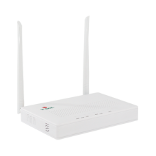 ONU Dual G/EPON con Wi-Fi en 2.4 GHz + 4 puertos LAN Gigabit, hasta 300 Mbps vía inalámbrico