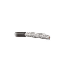 Cable con Blindaje de Cinta de Poliéster Aluminizado y 40% de Malla de Aluminio 95%, Aislante de Polietileno Espumado. Bobina de 500 Metros (1640 Pies) / Intemperie