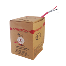 2 X 16 AWG / Incendio / FPLR / Blindado / 305 Metros (1000 Pies) / Alambre / Hecho en México 2 X 16 AWG / Incendio / FPLR / Blindado / 305 Metros (1000 Pies) / Alambre / Hecho en México