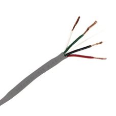 Bobina de 305 Metros (1000 Pies) / Cable de Cobre / 4 X 18 AWG / Tipo Alarmas UL / Para Interior / Color Gris / Para Aplicaciones de Alarmas de Intrusión / Interfonos / TV Porteros / y Multi-Propósito / Hecho en México Bobina de 305 Metros (1000 Pies) / Cable de Cobre / 4 X 18 AWG / Tipo Alarmas UL / Para Interior / Color Gris / Para Aplicaciones de Alarmas de Intrusión / Interfonos / TV Porteros / y Multi-Propósito / Hecho en México