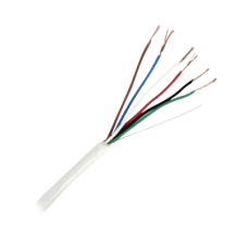 Cable 6 x 18 AWG / 305 Metros / Riser / UL / Color Gris / Hecho en México
