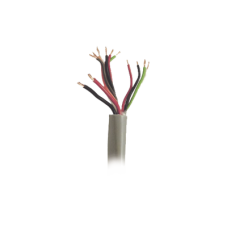 Bobina de Cable de 500 Metros (1640 Pies) / Color Gris / Sistemas de Alarmas de Intrusión y Control de Acceso / 5 Pares Calibre 22 / 1 Par Calibre 18 / Intemperie