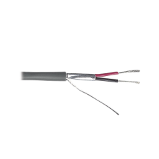 Cable 2 x 24 AWG / Blindado / Cubierta FR-PVC / Bobina de 500 metros