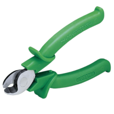 Tenaza Cortahilos WAGO / Para Cobre y Aluminio hasta 35mm² AWG 2 / Color Verde / Material Conductivo / Herramienta Profesional