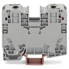 Borna de Paso, 35 mm², POWER CAGE CLAMP, 125 A, 1000 V, Montaje Carril DIN 35x15, Gris, Para Conductores 6-35 mm², Conectores Laterales, Marcaje Lateral Borna de Paso, 35 mm², POWER CAGE CLAMP, 125 A, 1000 V, Montaje Carril DIN 35x15, Gris, Para Conductores 6-35 mm², Conectores Laterales, Marcaje Lateral