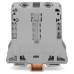 Borna de Paso para Corrientes Elevadas, 95 mm², POWER CAGE CLAMP, 2 Puntos de Conexión, 232 A, 1000 V, Montaje Carril DIN 35x15, Gris