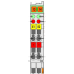 Módulo de Entrada Analógica / 2 Canales 4-20mA HART / Aislamiento Galvánico 500V / Protocolo HART / Protección Sobrecarga / Filtro Parametrizable / IP20