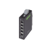 Switch Industrial ECO / 5 Puertos Gigabit 1000Base-T / Autonegotiation 10/100/1000 Mbps / Auto-MDI/MDI-X / Tabla MAC 8000 Direcciones / Montaje Riel DIN / IP30 / -40°C a +70°C