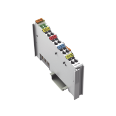 Módulo Entrada Digital WAGO / 4 Canales 24 V DC / Filtro 3 ms / Aislamiento 500 kV / CAGE CLAMP® / IP20 / Carril DIN