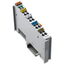 Módulo de Salida Analógica / 2 Canales 0-10V DC / 12 Bits Resolución / Aislamiento Galvánico 500 kV / Protección Contra Cortocircuito / Alimentación por Sistema 5V / IP20 / Montaje Carril DIN