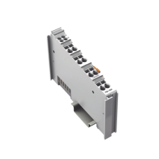 Módulo Final / Sistema I/O 750 / Carril DIN-35 / 12 mm Ancho / Gris Claro / IP20 / -40°C a +85°C / Policarbonato-Poliamida 6.6