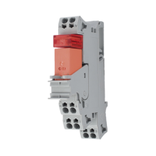 Módulo con Relé / 115V AC / 16A Permanente / 1 Inversor / LED Rojo / Push-in CAGE CLAMP® / Montaje Carril DIN / IP20