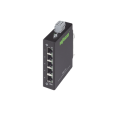 Switch Industrial ECO / 5 Puertos Gigabit 1000Base-T / Autonegotiation 10/100/1000 Mbps / Auto-MDI/MDI-X / Tabla MAC 8000 Direcciones / Montaje Riel DIN / IP30 / -40°C a +70°C