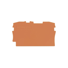 Placa Final e Intermedia / 0.8 mm Espesor / Naranja / Poliamida PA 66 / UL 94 V0 / Montaje Tipo Encajable / Aplicaciones Industriales y Ferroviarias Placa Final e Intermedia / 0.8 mm Espesor / Naranja / Poliamida PA 66 / UL 94 V0 / Montaje Tipo Encajable / Aplicaciones Industriales y Ferroviarias