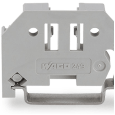 Tope de Cierre sin Tornillos / Para Carril DIN 35 x 15 y 35 x 7.5 mm / Ancho 6 mm (0.236 in) / Material Poliamida PA 66 / Montaje Encajable sin Herramientas / Sistema de Marcaje Integrado